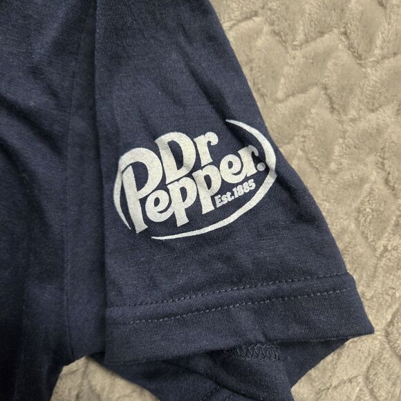 2 Dallas Mavericks Dr. Pepper T-shirt Adult XL NBA Retro Throwback Script Logo - Picture 5 of 8